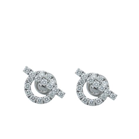 hermes finesse earrings white gold|Jewelry and watches Gold jewelry .